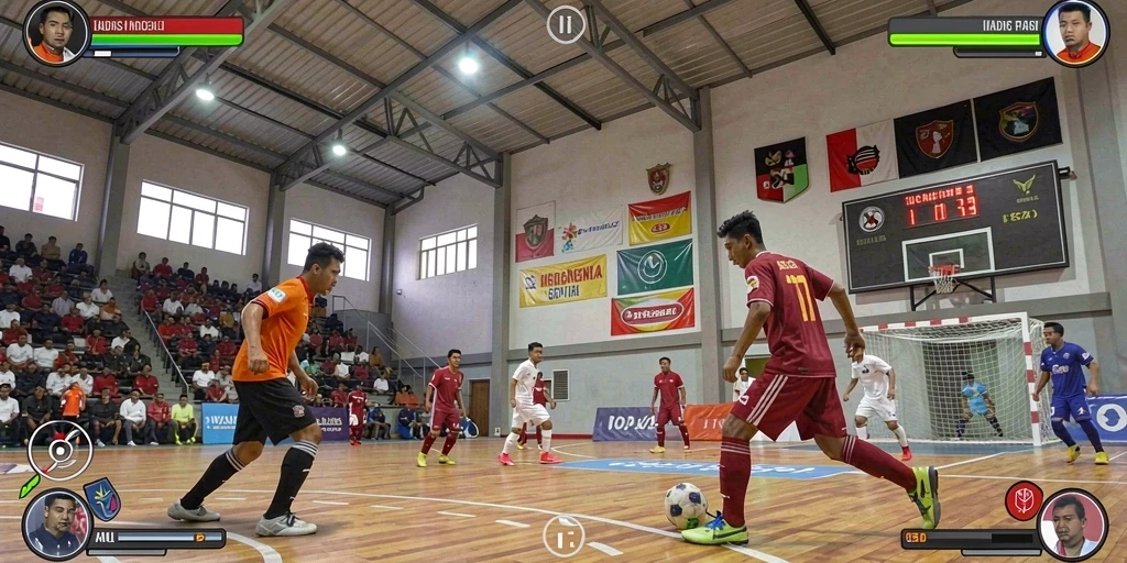 Karakter unik dengan kostum beragam yang dapat dipilih.