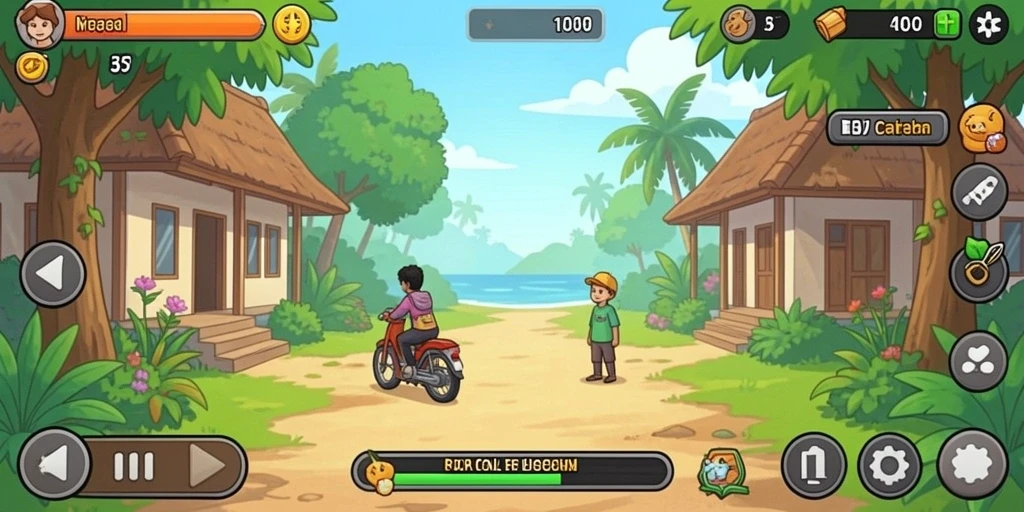 Fitur multiplayer yang memungkinkan Anda bermain bersama teman.