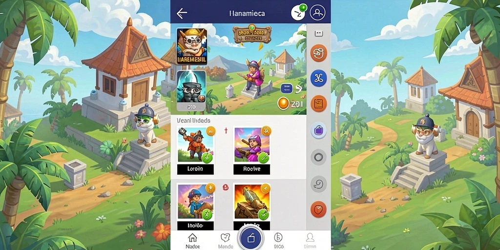 Screenshot menunjukkan leaderboard yang menunjukkan peringkat pemain.