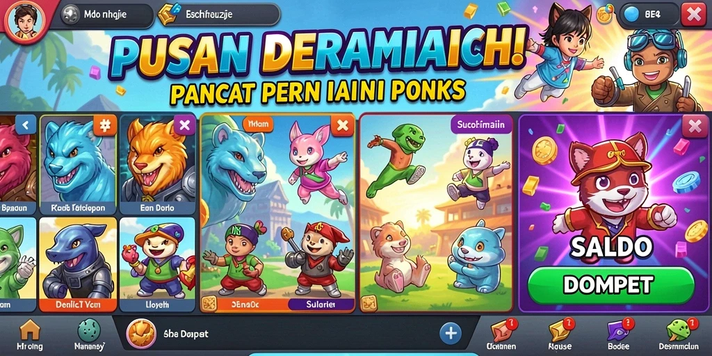 Tangkapan layar ketiga memperlihatkan mode multiplayer yang seru.