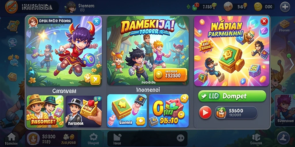 Fitur multiplayer yang memungkinkan bersaing dengan teman.