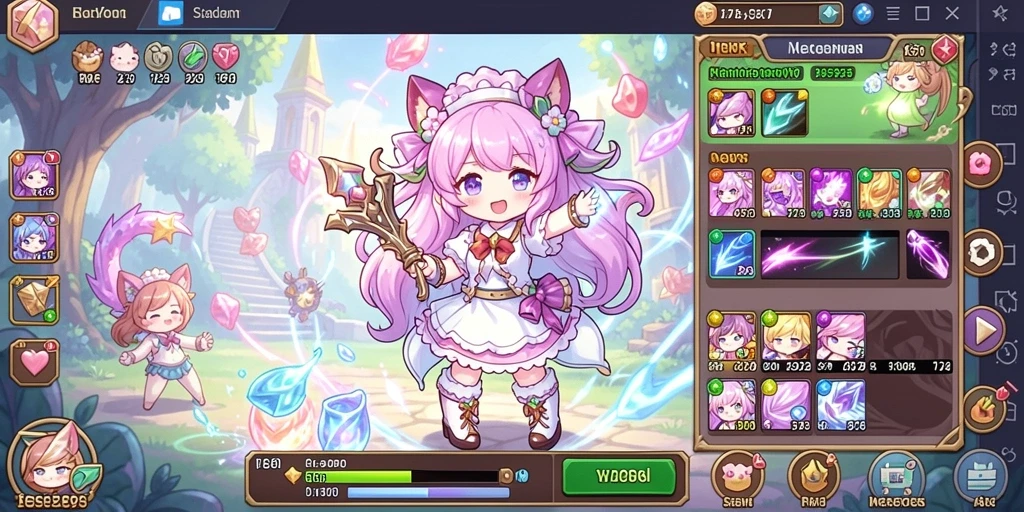 Visual menakjubkan dari lingkungan dalam game.